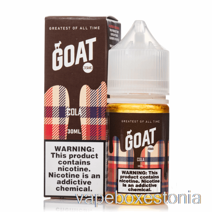 Vape Box Estonia Cola - Kitsesoolad - 30ml 35mg